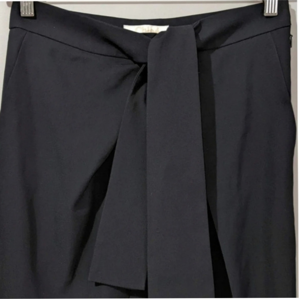NEW Chloe High Waist Tie Fastening Trouser - Picture 3 of 10